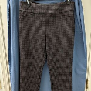 Women's Pants, Plaid, Size 14 Cambridge Slim, Charter Club